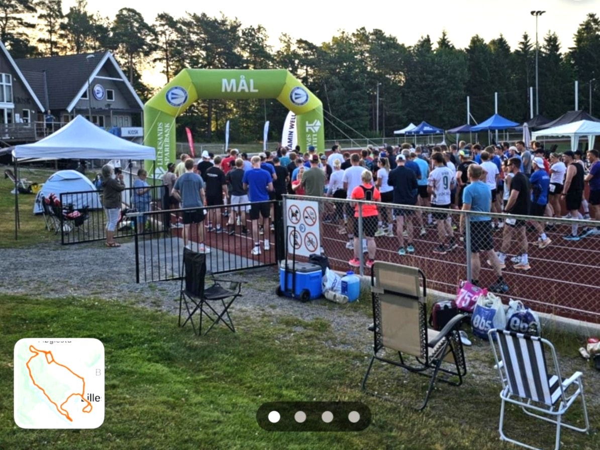 Marianne Moe og Mari Vesela løp Lillesand Backyard Ultra